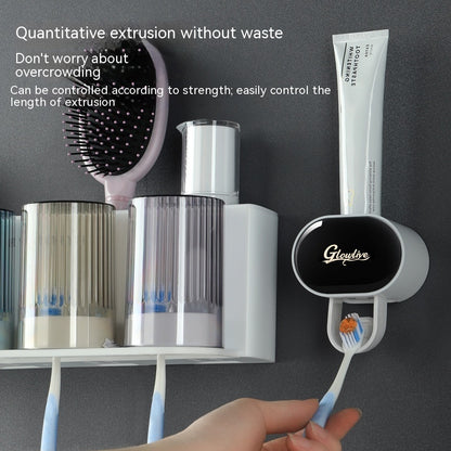 Multifunctional Toothpaste Gadget Hotel Toilet Household Automatic