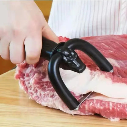 New Meat Fat Trimmer Beef Pork Handheld Slicer Clean Beef Slicer Fat Cuisine Barbecue Tools Cooking Tools Kitchen Gadgets